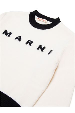 white wool jumper MARNI KIDS | M00993M00ML0M111